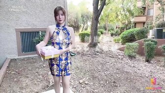 「性感尤物妮可」我是你的中秋禮物 等著你來拆