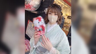 FC2PPV3215955 和服美女野外口交 漂亮臉蛋使小哥連續內射兩次