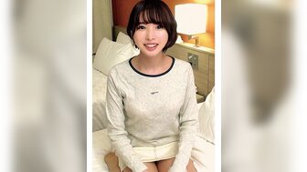 230ORECO469 短髮美女被內射滿滿後刺激乳頭 高潮抖震失控呻吟