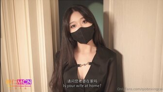 性感絲襪推銷員用不同絲襪足交蜜穴侍奉