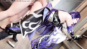 美女COS崩壞星穹鐵道黃泉 口交啪啪阿黑顏後入