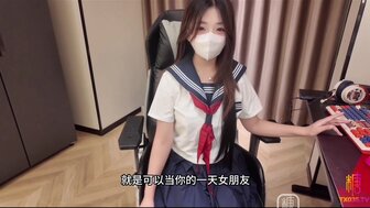 JK陪玩隱藏服務生 一日女友激烈做愛體驗