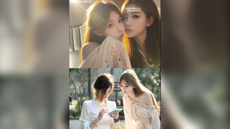 雙飛兩位漂亮嫩模