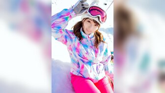 FC2PPV2707353 滑雪場偶遇巨乳可愛天使帶著毛毛手套手交啪啪 身心被治癒[Part1]