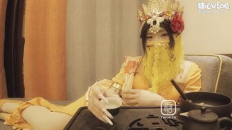 玉兔公主被肉棒硬頂子宮射進精液灌滿玉兔的騷穴